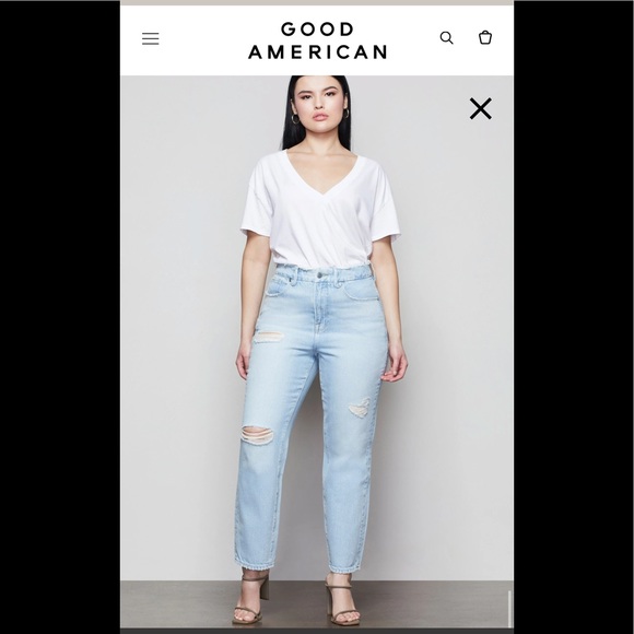 Good American Denim - Good American Good Vintage High Rise Jeans